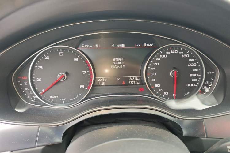 Used Audi A6L 2018 30th Anniversary Edition 45 TFSI quattro Sport model Instrument Cluster