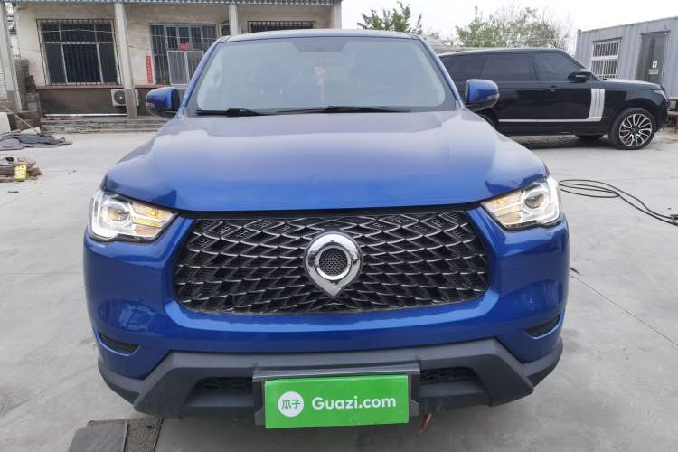 Used Great Wall Poer 2021 2.0T Commercial Version Automatic Diesel Two-Wheel Drive Elite Trim with Long Bed – GW4D20M Front