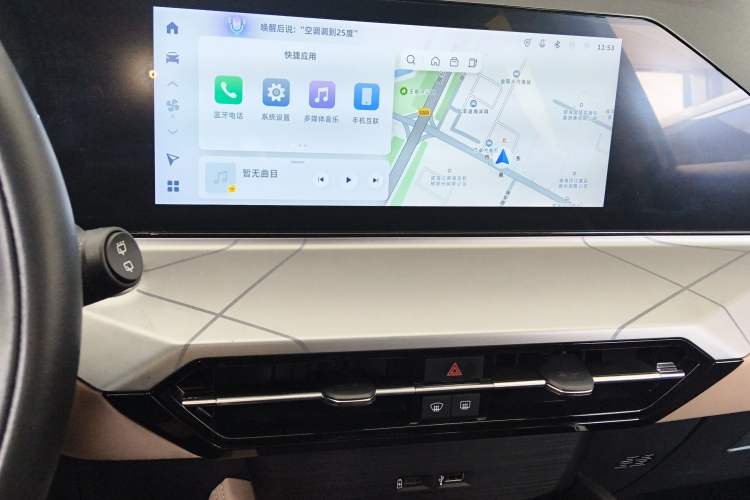 Used Geely Auto Haoyue PRO 2024 1.5T DCT Zongheng+ Audio And AC Panel