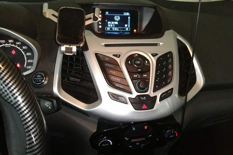 Used Ford EcoSport 2013 1.5L Automatic Prestige Model Audio And AC Panel