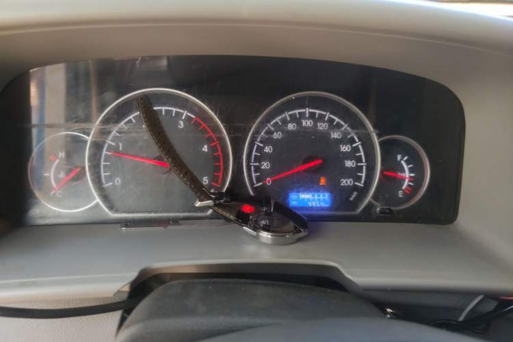 Used JAC Group Sunray 2019 1.9T Fuel-Efficient Platinum Edition 5-9 Seater Star Express Instrument Cluster