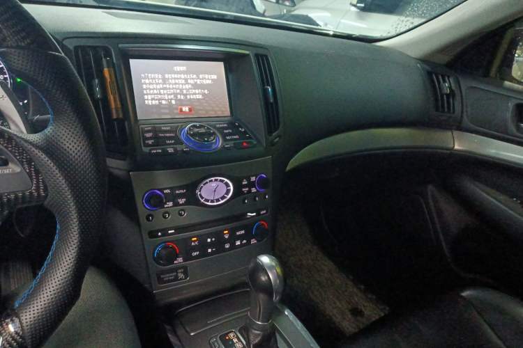 Used Infiniti G Series 2013 G25 Sedan Luxury Sport Edition Audio And AC Panel