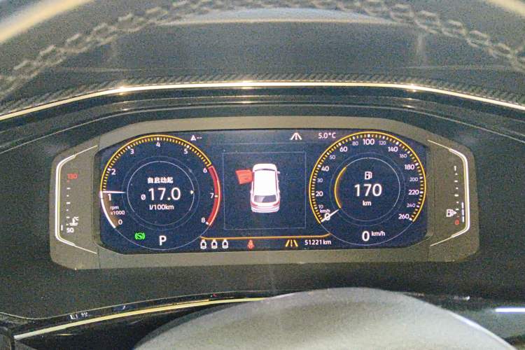 Used Volkswagen Tayron 2019 380TSI Four-Wheel Drive Prestige Model China VI Standard Instrument Cluster