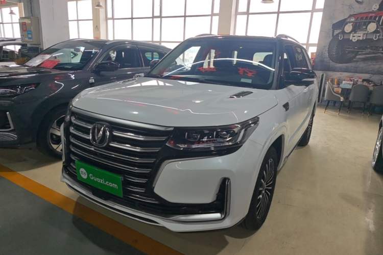 Used CHANGAN CS95 2019 2.0T Four-Wheel Drive Luxury Version Guazi used car, China used car export, Used car for sale, Used cars, Cheapest cars for sale