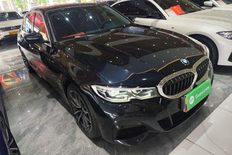 Used BMW 3 Series 2022 Updated 325Li M Sport Package Front Right 45 Deg