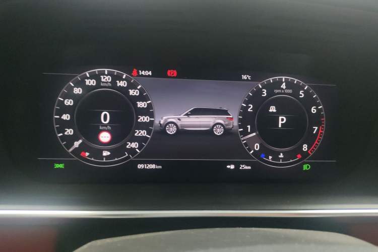 Used Land Rover Range Sport 2021 3.0 L6 YAO Black Edition Instrument Cluster
