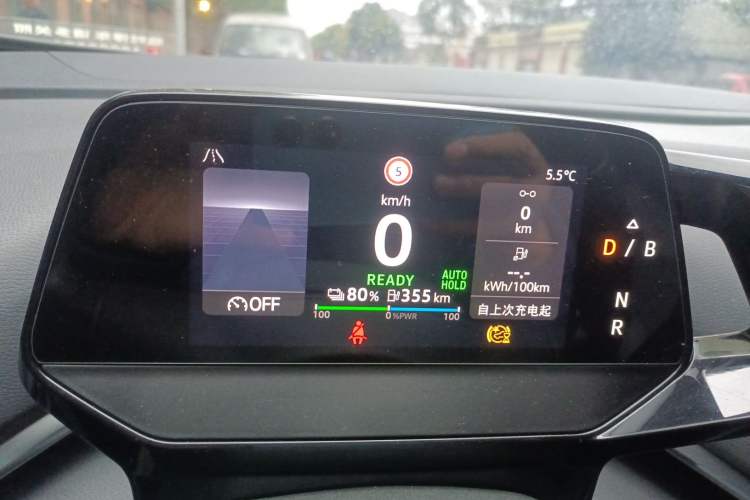 Used Volkswagen ID.4 CROZZ 2021 Long-Range PRO Two-Wheel Drive Version Instrument Cluster