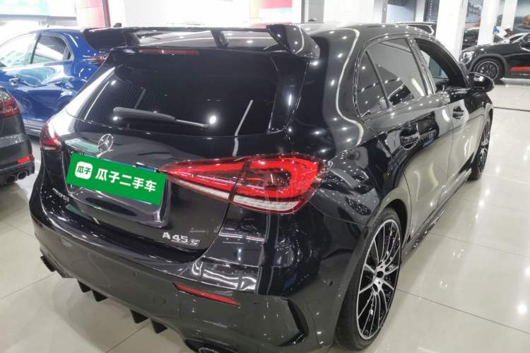 Used Mercedes-Benz A AMG 2022 AMG A 35 4MATIC Rear Right 45 Deg