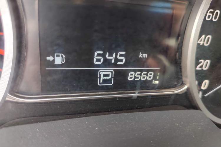 Used Nissan Sylphy 2021 Classic 1.6XE CVT Comfort Edition Odometer Close Up