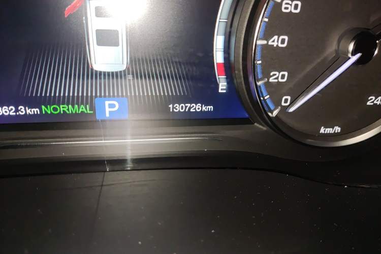 Used GAC Trumpchi M8 2018 320T Luxury Edition Odometer Close Up