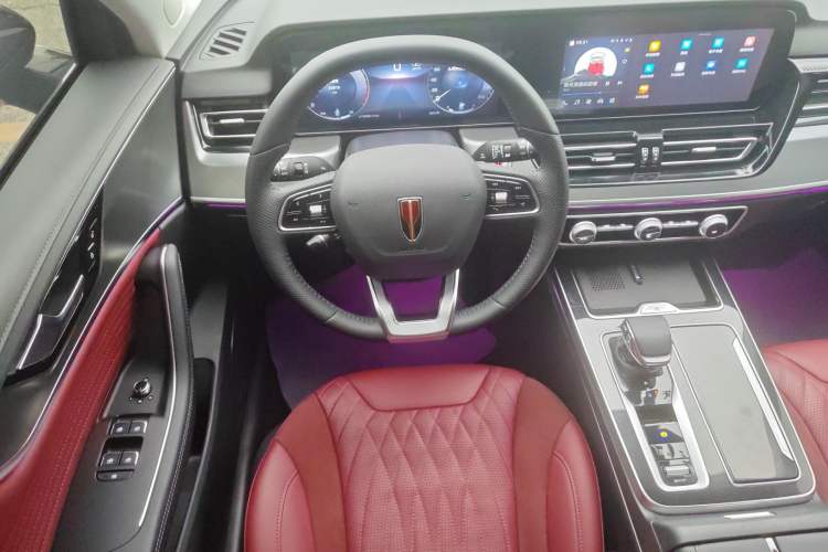 Used Hongqi HS5 2023 2.0T Four-Wheel Drive Flagship Pro 500 000th Unit Commemorative Edition Steering Wheel