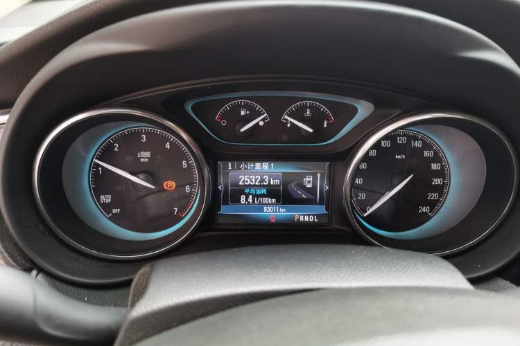 Used Buick Envision 2017 20T Two-Wheel Drive Elite Version Instrument Cluster