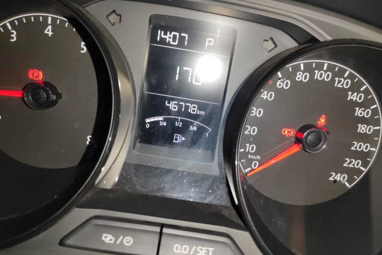 Used Volkswagen Lavida 2019 Lavida Start 1.5L Automatic Trendy Version China VI Standard Odometer Close Up