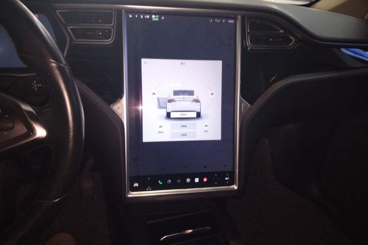 Used Tesla Model X 2016 X 90D Audio And AC Panel