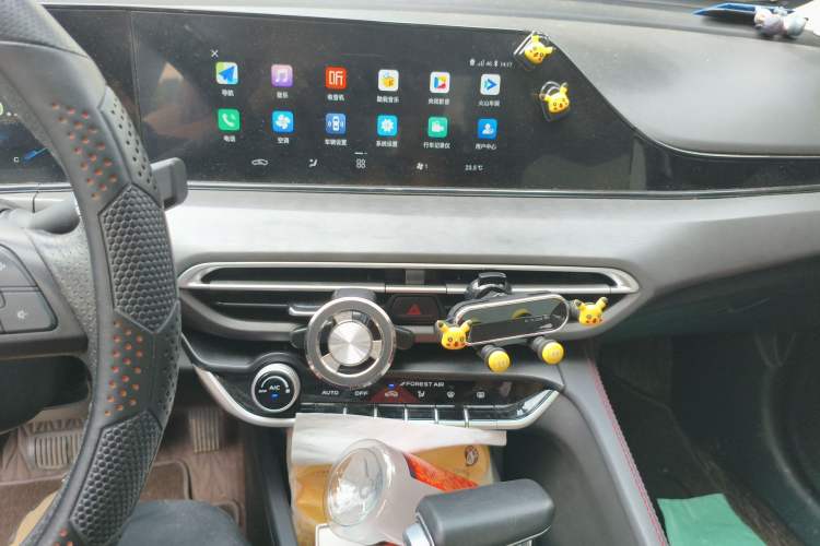 Used CHANGAN Eado 2021 PLUS Blue Whale NE 1.4T GDI DCT Flagship Model Audio And AC Panel