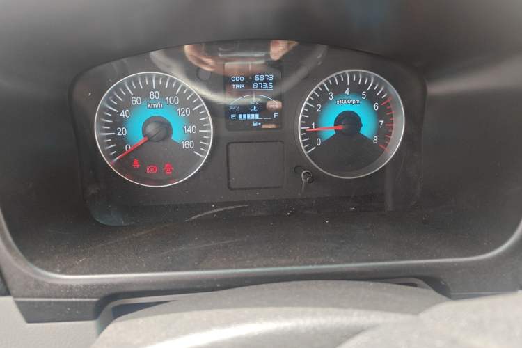 Used Jinbei New Hiace X30L 2024 Wealth Edition Van 2/5 Seats Odometer Close Up