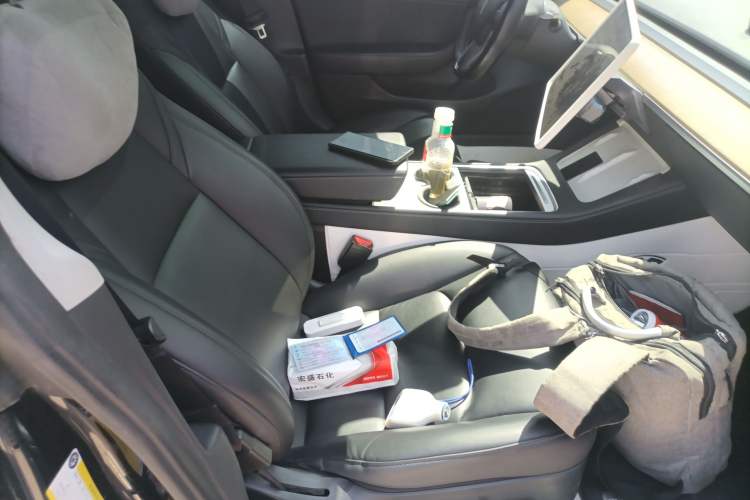 Used Tesla Model 3 2021 Revised Version Standard Range Rear-Wheel Drive Upgraded Edition 3D1 Right Front Seat