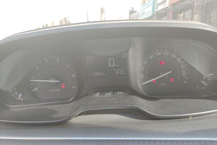Used Peugeot 2008 2014 1.6L Automatic Trend Edition Instrument Cluster