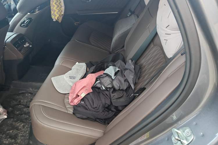 Used BYD Han 2022 EV Genesis Edition 715KM Front-Wheel-Drive Prestige Model Left Rear Seat