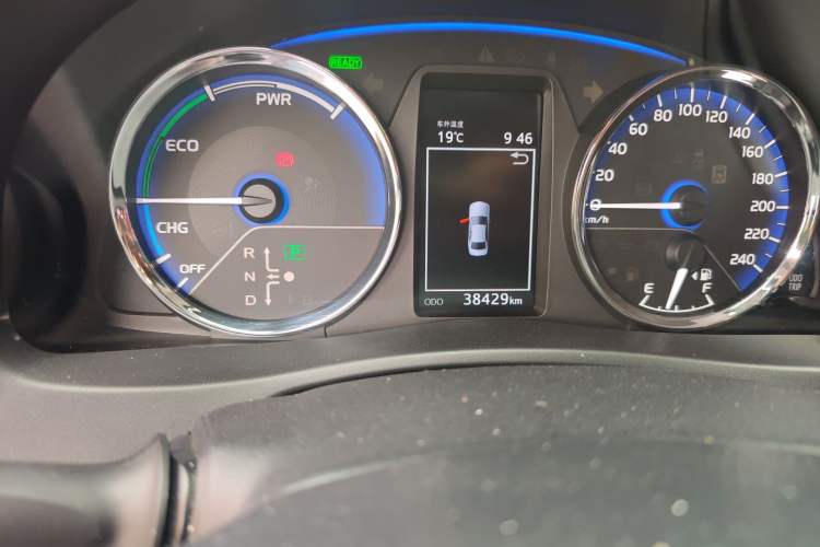 Used Toyota Corolla Hybrid E+ 2020 1.8L E-CVT Comfort Edition Odometer Close Up