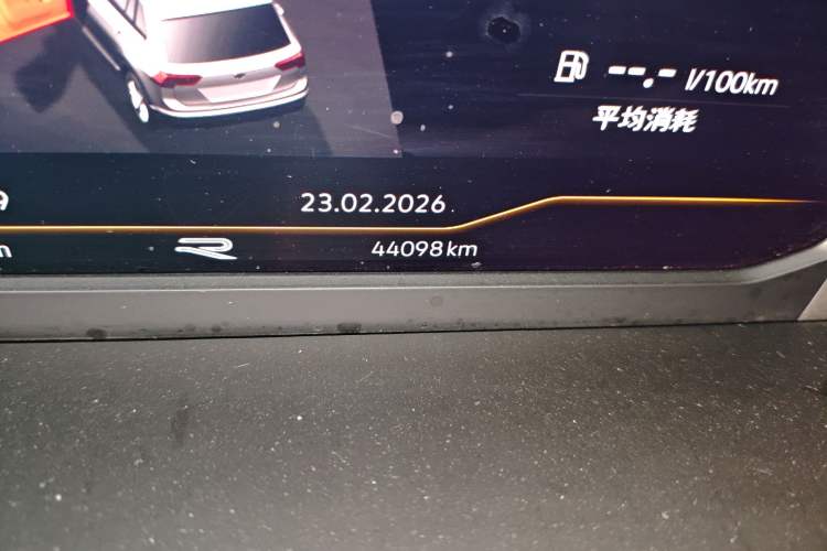 Used Volkswagen Tiguan L 2021 330TSI Automatic Two-Wheel Drive R-Line Enhanced Edition Odometer Close Up