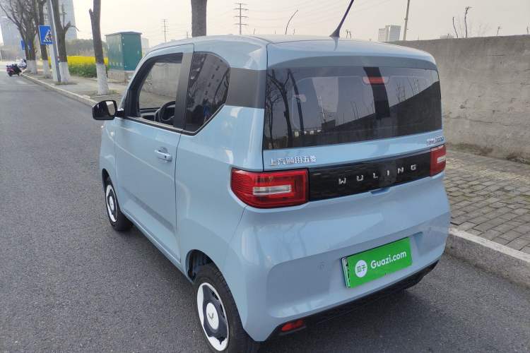Used Wuling Hongguang MINIEV 2022 Zizai Version Lithium Iron Phosphate Rear Left 45 Deg