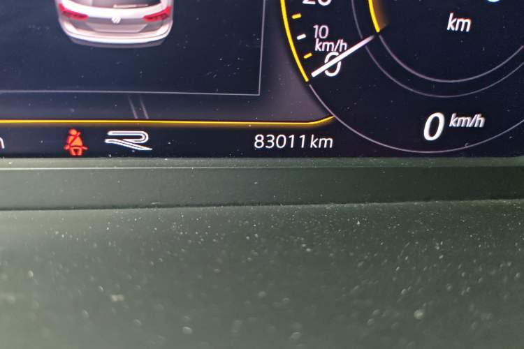 Used Volkswagen Tiguan L 2021 330TSI Automatic Two-Wheel Drive R-Line Enhanced Edition Odometer Close Up