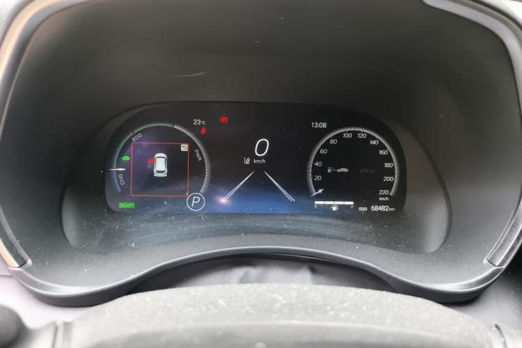 Used Toyota Highlander 2022 Dual-Engine 2.5L Four-Wheel Drive Supreme Edition 7-Seater Instrument Cluster