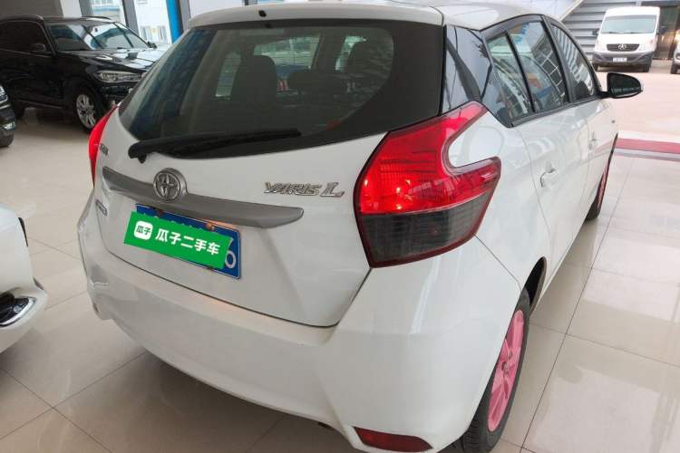 Used Toyota YARiS L Zhi Xuan 2015 1.5G Automatic Xuan Dong Sunroof Special Edition Rear Right 45 Deg