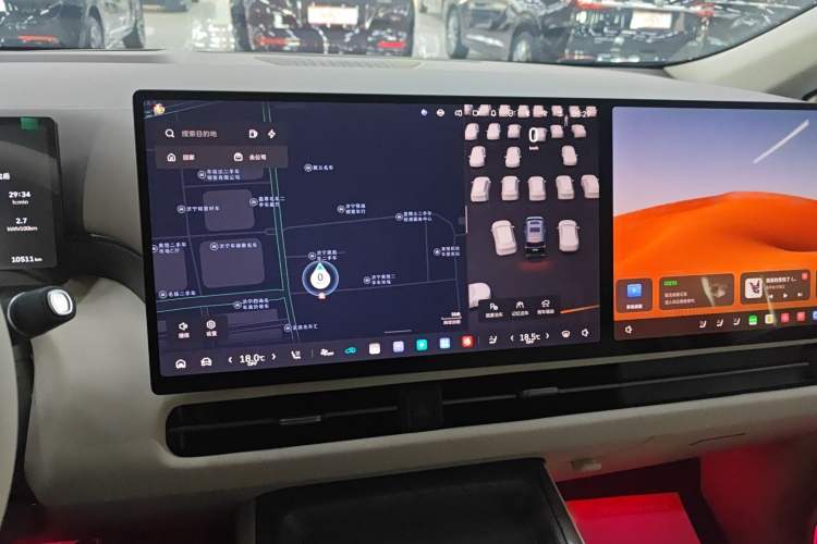 Used Wey Gaoshan 2025 Four-Wheel Drive Alpine 8 Audio And AC Panel