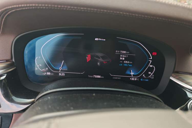 Used BMW 5 Series New Energy 2020 Mileage Upgrade Version 530Le Luxury Package Instrument Cluster