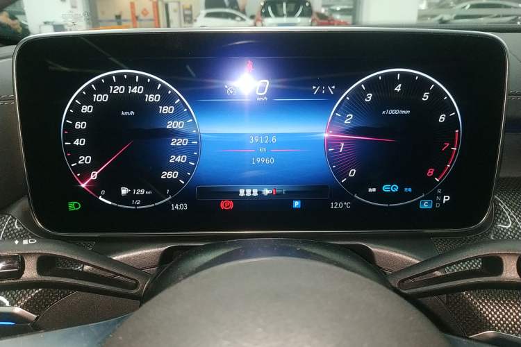 Used Mercedes-Benz C-Class 2022 Restyled C 260 L Sport Edition Instrument Cluster