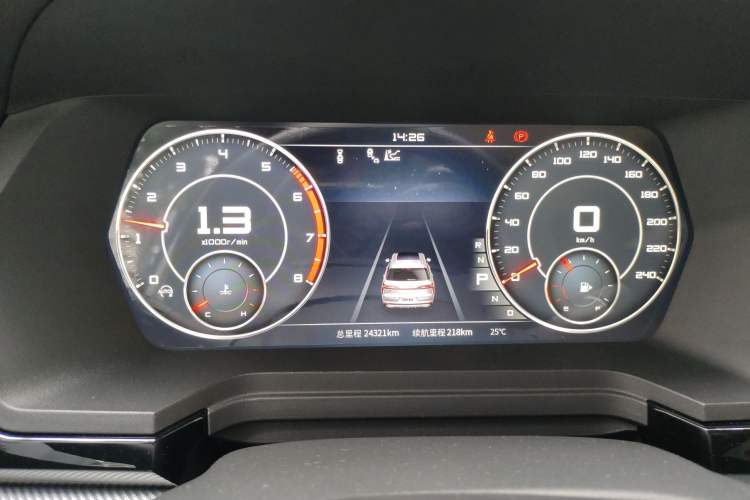 Used Venucia Star 2020 260T Automatic 48V Mild Hybrid Turbocharged Starry Edition Instrument Cluster
