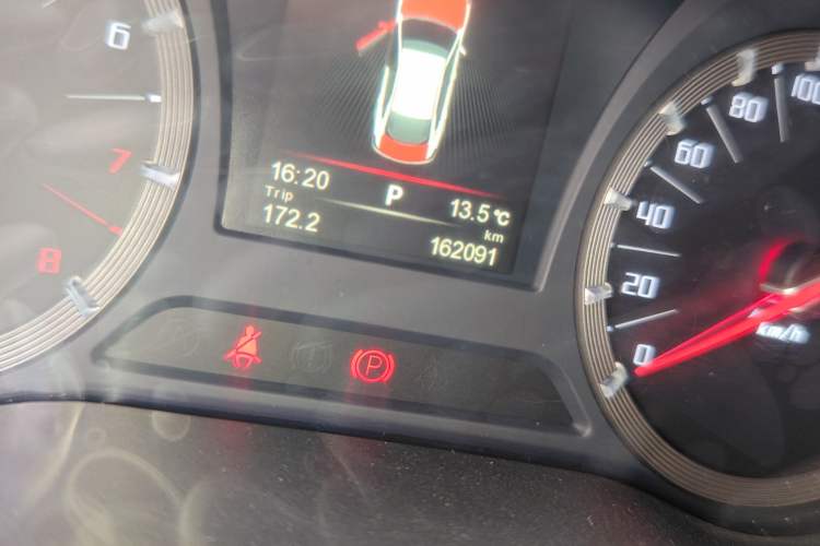 Used GAC Trumpchi GA6 2016 235T DCT Luxury Edition Odometer Close Up