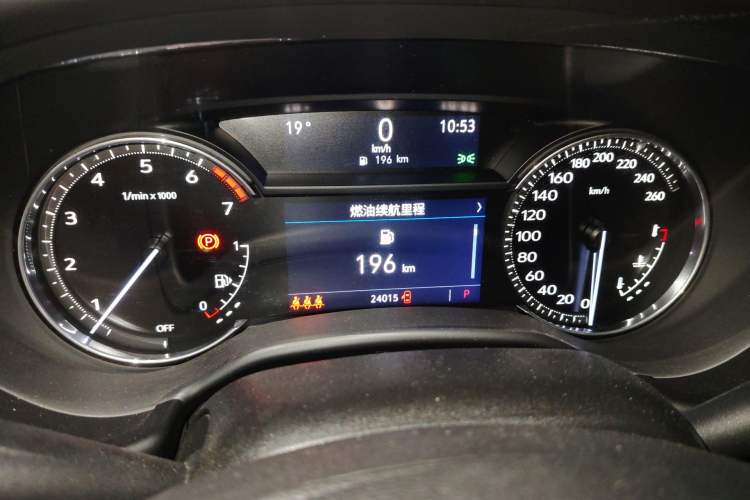 Used Cadillac CT5 2022 28T Luxury Version (Standard Edition) Odometer Close Up