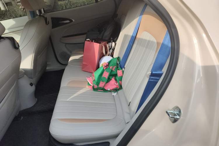 Used ORA Good Cat 2022 Morandi Edition 400km Standard Range Premium Version Lithium-Ion Battery Left Rear Seat