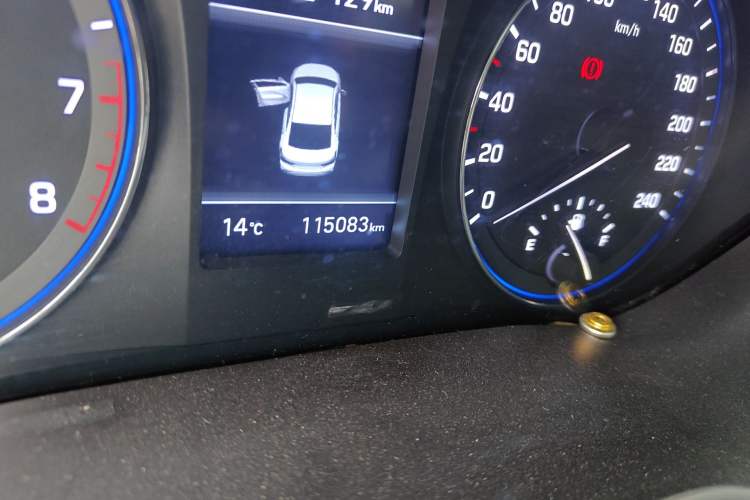 Used Hyundai Mistra 2017 1.8L Automatic Smart GLS China V Standard Odometer Close Up