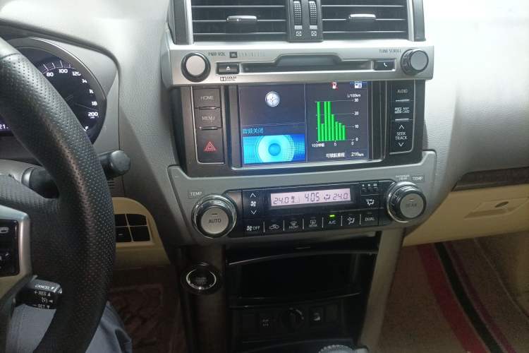 Used Toyota Prado 2016 3.5L Automatic TX-L NAVI Audio And AC Panel