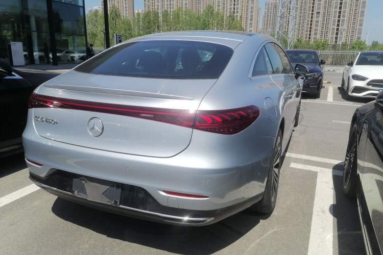 Used Mercedes-Benz EQS 2022 Updated Version 450+ Pioneer Edition Rear Right 45 Deg