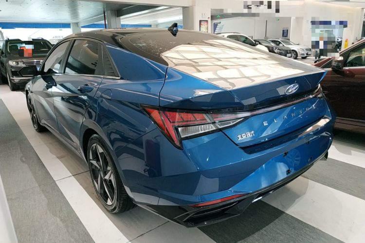 Used Hyundai Elantra 2021 1.5L CVT LUX Prestige Edition Exterior 2