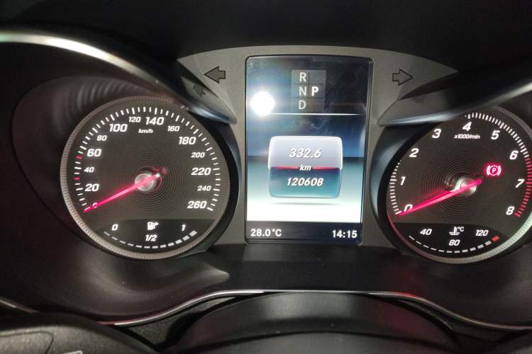 Used Mercedes-Benz GLC Coupe 2017 GLC 260 4MATIC Coupe SUV Instrument Cluster