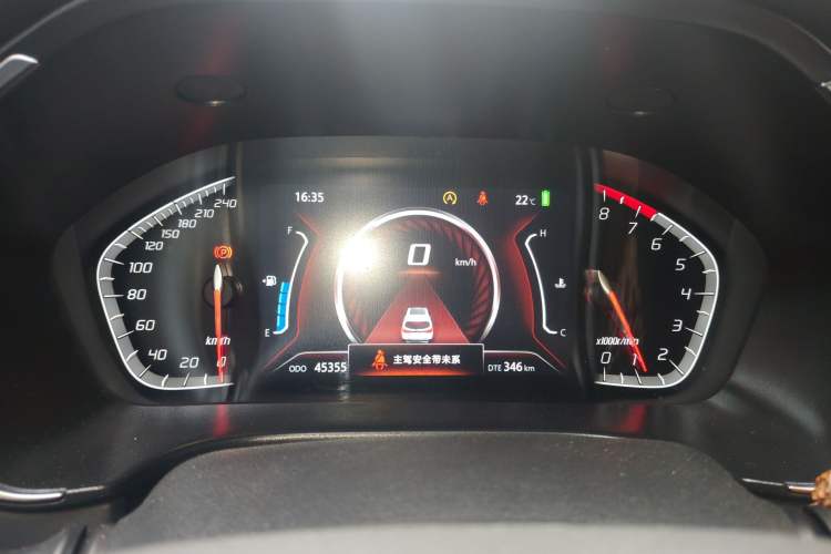 Used CHANGAN CS75 2022 Blue Whale Edition 1.5T DCT Prestige Model Instrument Cluster