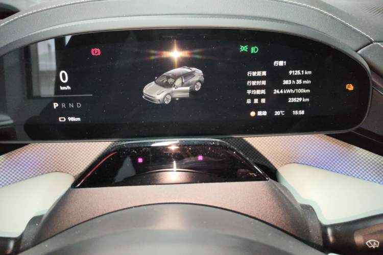 Used Zeekr 001 2024 WE Edition 95 kWh All-Wheel Drive Instrument Cluster