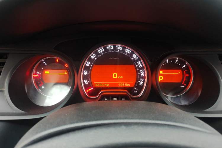 Used Citroen C5 2014 1.6T Automatic Prestige Model Instrument Cluster