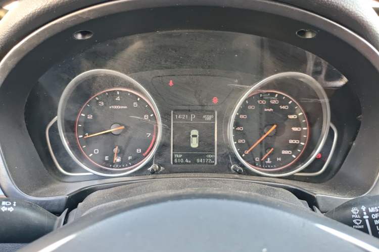 Used Hanteng X7 2018 X7S 1.5T Automatic Luxury Model Instrument Cluster