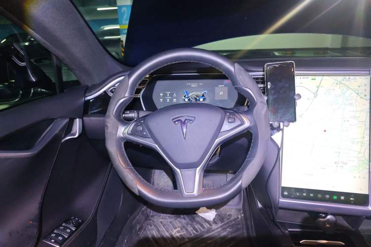 Used Tesla Model S 2017 S 75D Standard Range Edition Steering Wheel