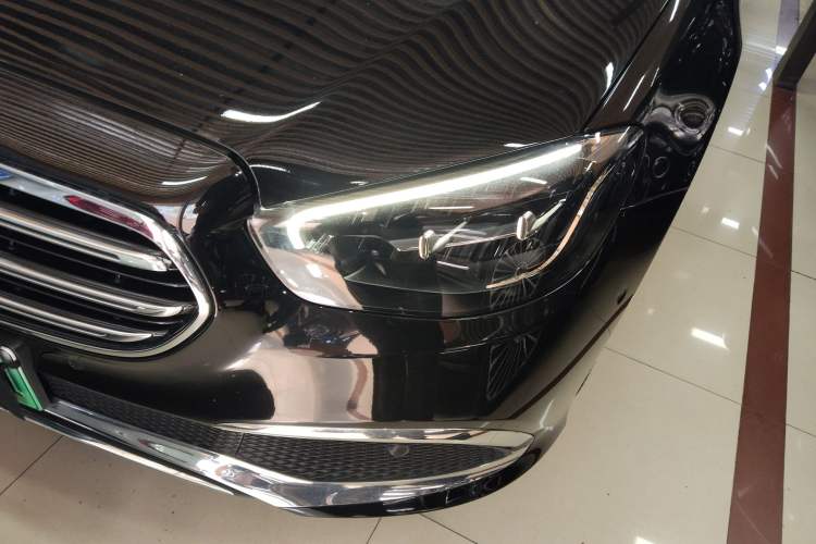 Used Mercedes-Benz E-Class New Energy 2022 Facelift E 350 e L Plug-in Hybrid Sedan Left Front Headlight