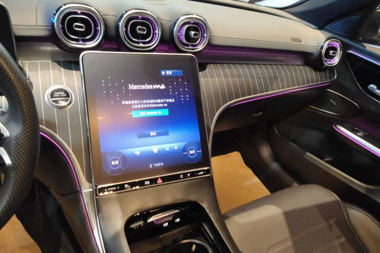 Used Mercedes-Benz C-Class 2023 C 260 L Sport Edition Audio And AC Panel