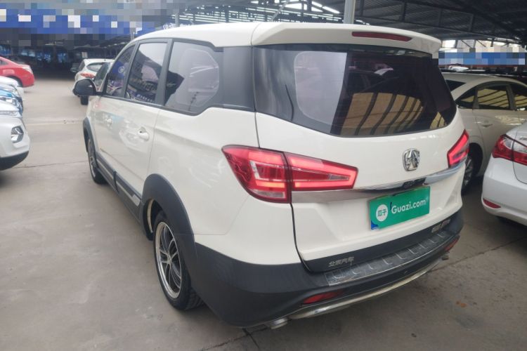 Used BAIC Weiwang M60 2017 1.5L Manual Silver Edition Rear Left 45 Deg