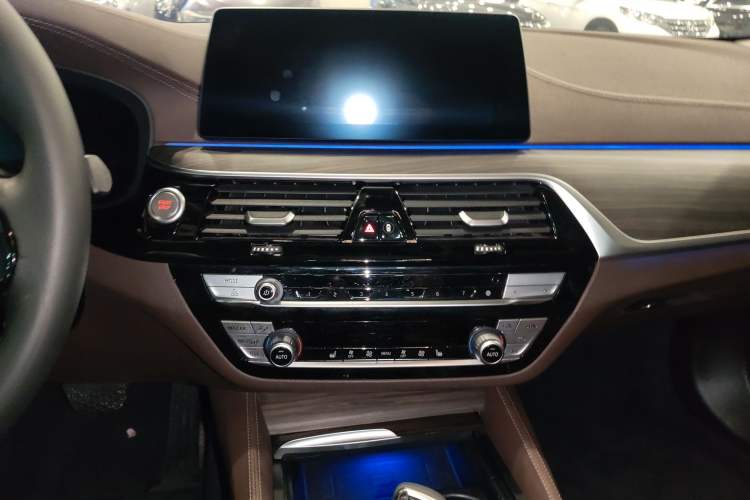 Used BMW 5 Series New Energy 2020 530Le Luxury Package Audio And AC Panel